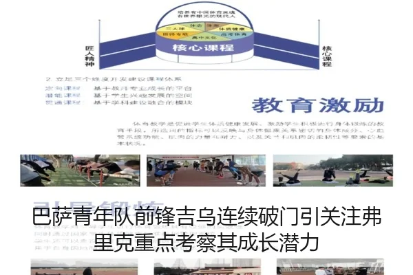 巴萨青年队前锋吉乌连续破门引关注弗里克重点考察其成长潜力